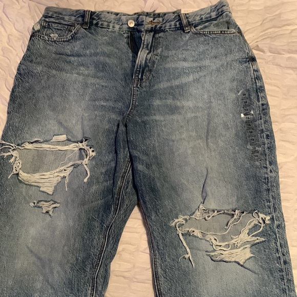 American Eagle Curvy Mom Jeans size 16 - Picture 2 of 12